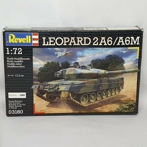 Revell Model Kit Leopard 2A6/A6M 1:72 Military Tank Plastic #03180 Skill Level 4